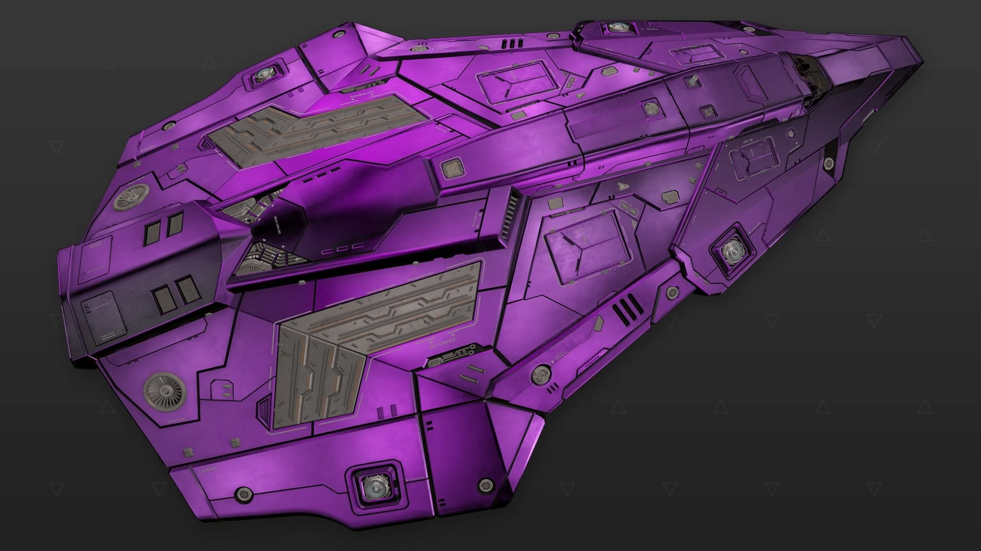 Python - « Stygian » - Violet