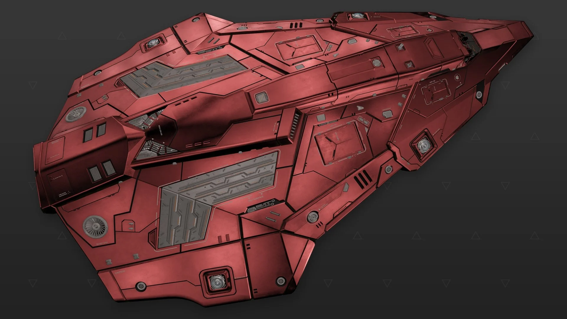 Python - „Stygian“ - Rot
