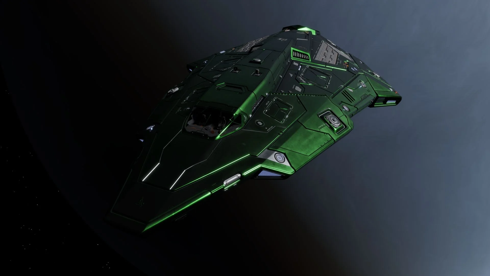 Python - "Stygian" - Verde