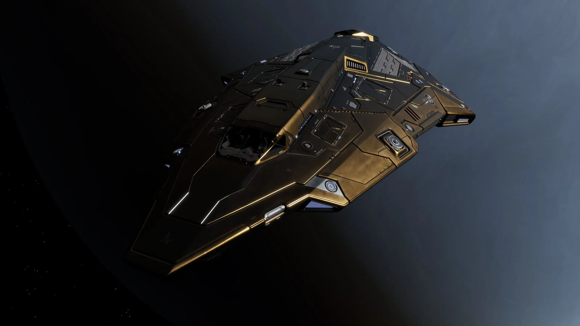 Python - « Stygian » - Laiton