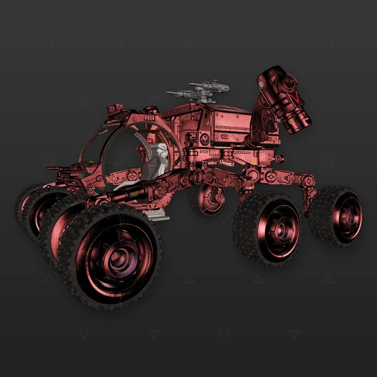 SRV - „Stygian“ - Rot