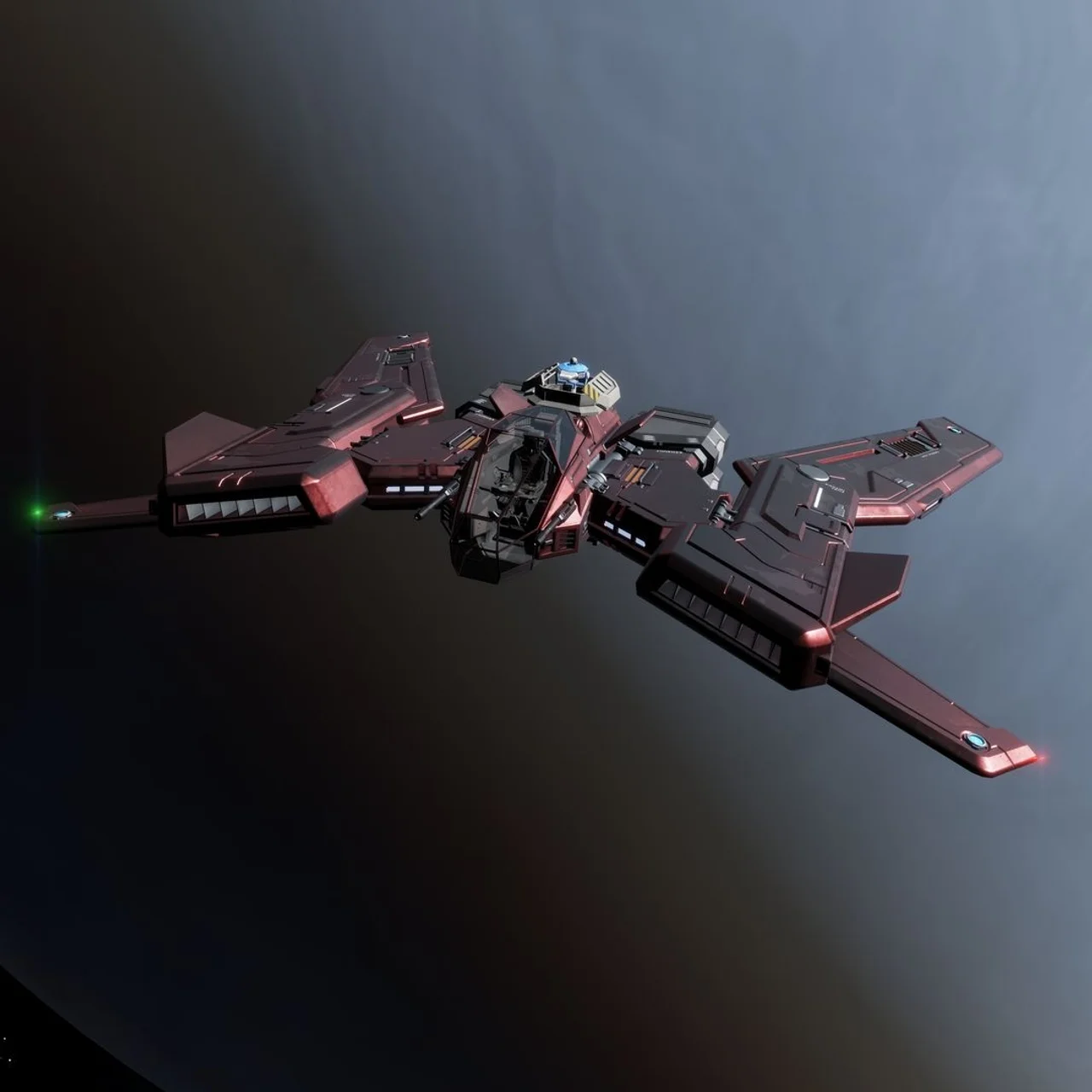 Taipan - "Stygian" - Vermelho