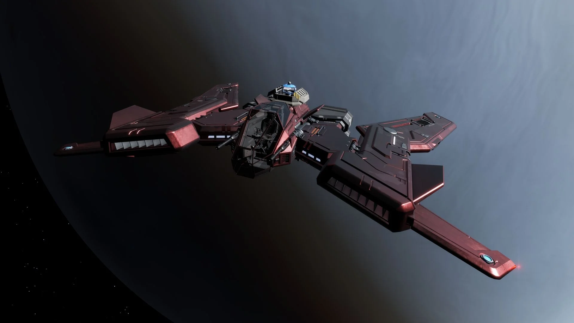Taipan - "Stygian" - Vermelho