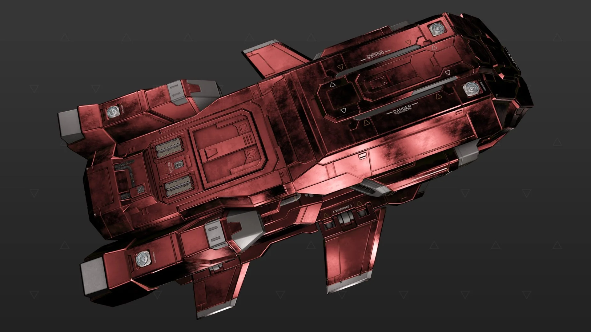 Type-7 - «Stygian» - красный