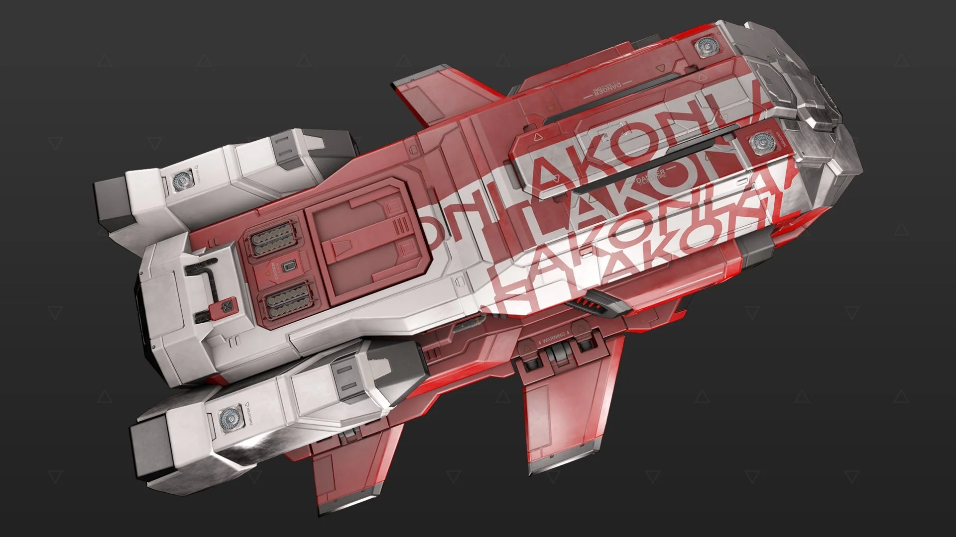 Type-7 - "Lakon" - Vermelho metálico