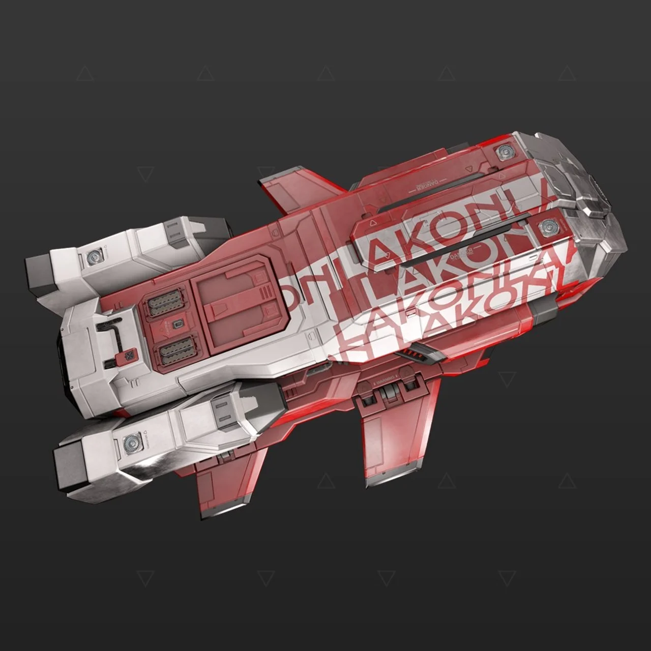 Type-7 - "Lakon" - Vermelho metálico