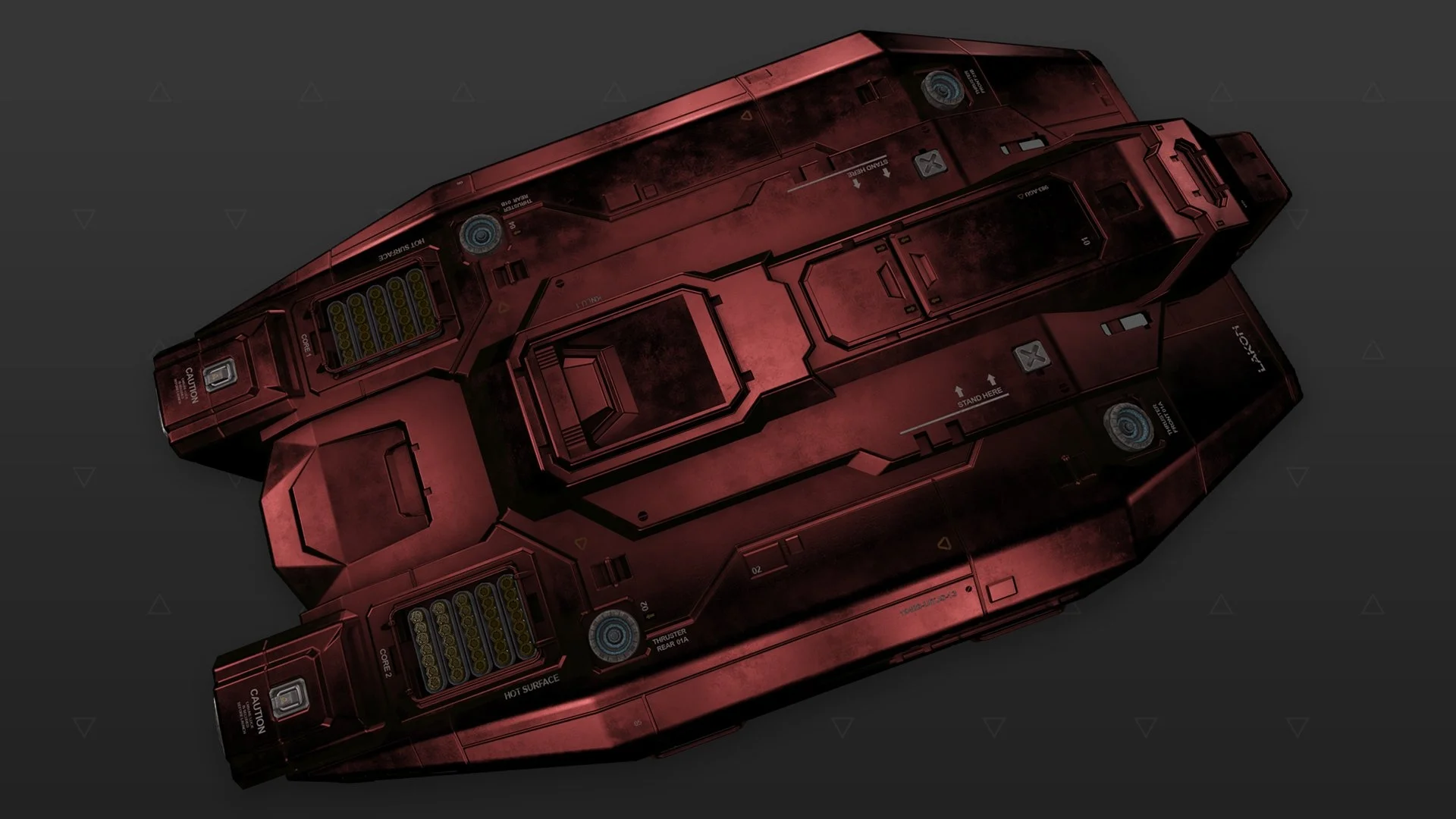 Type-6 - «Stygian» - красный
