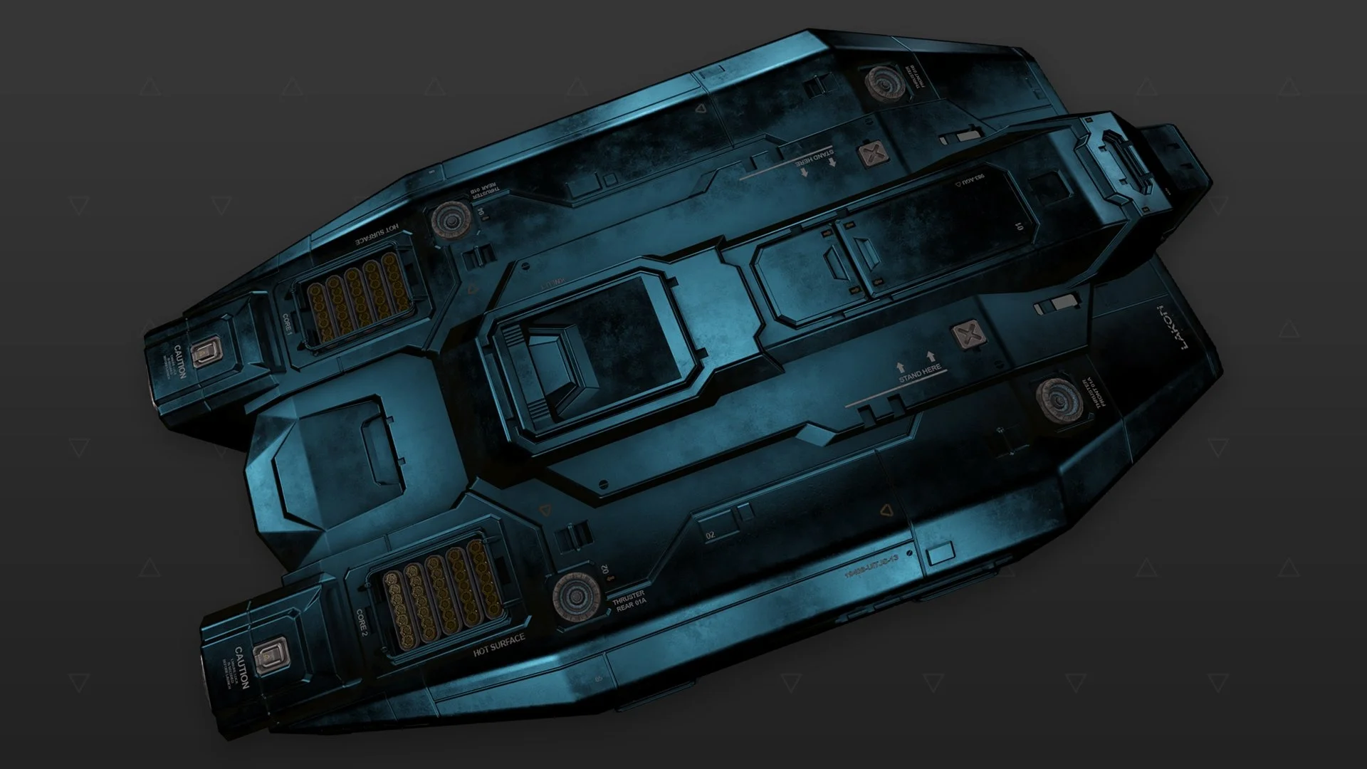 Type-6 - "Stygian" - Azul