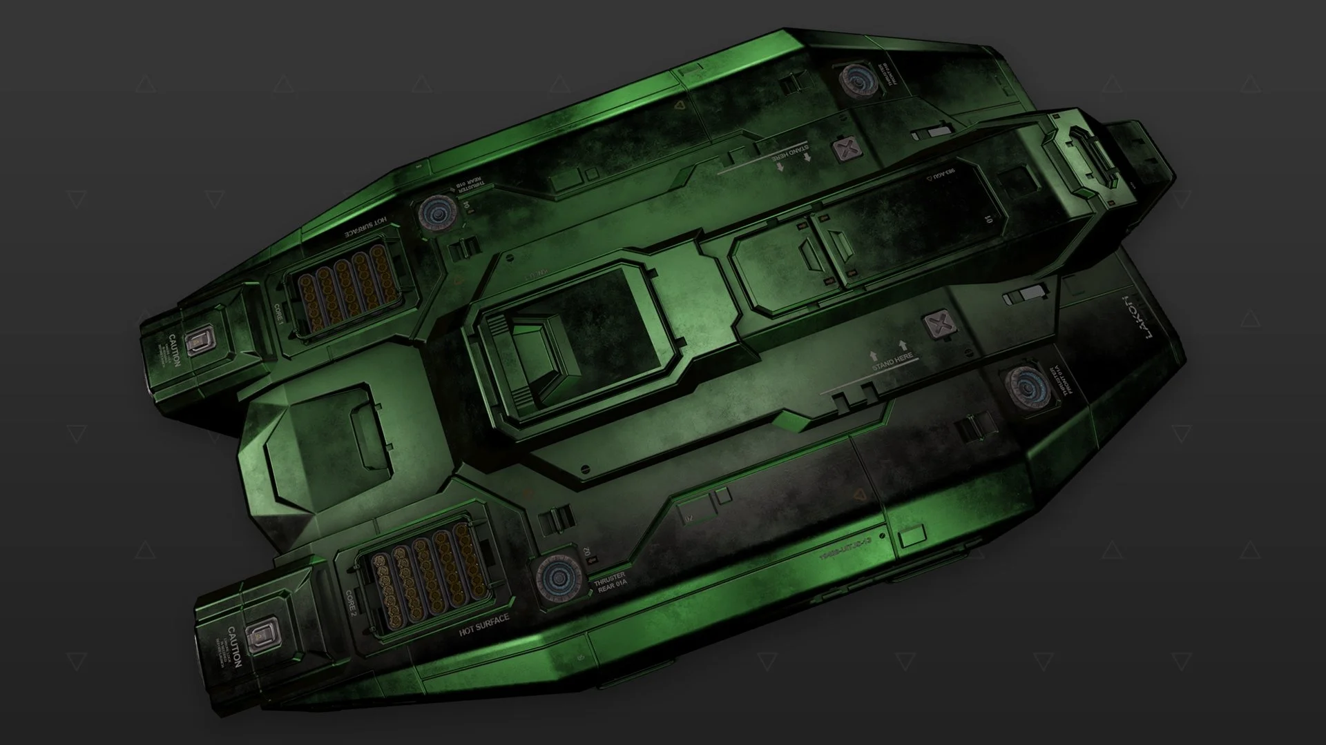 Type-6 - «Stygian» - зеленый