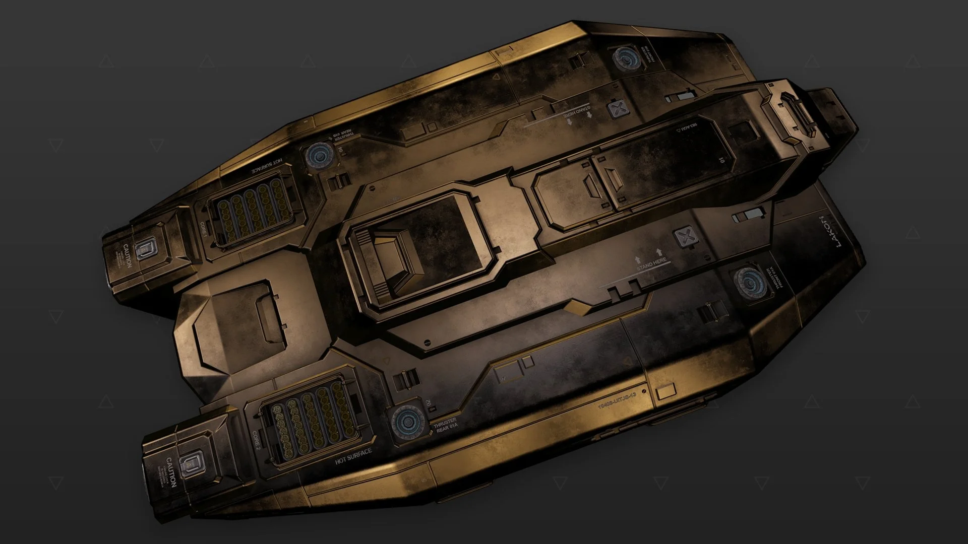 Type-6 - «Stygian» - латунь