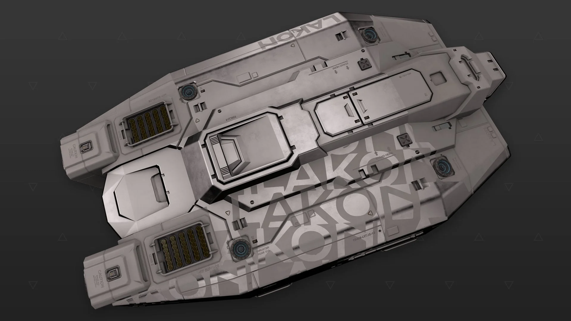 Type-6 - « Lakon » - Argent métallique
