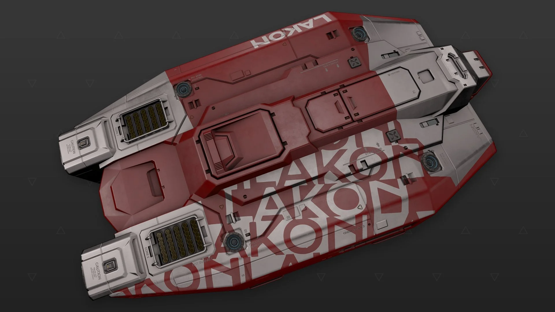 Type-6 - "Lakon" - Rojo metálico
