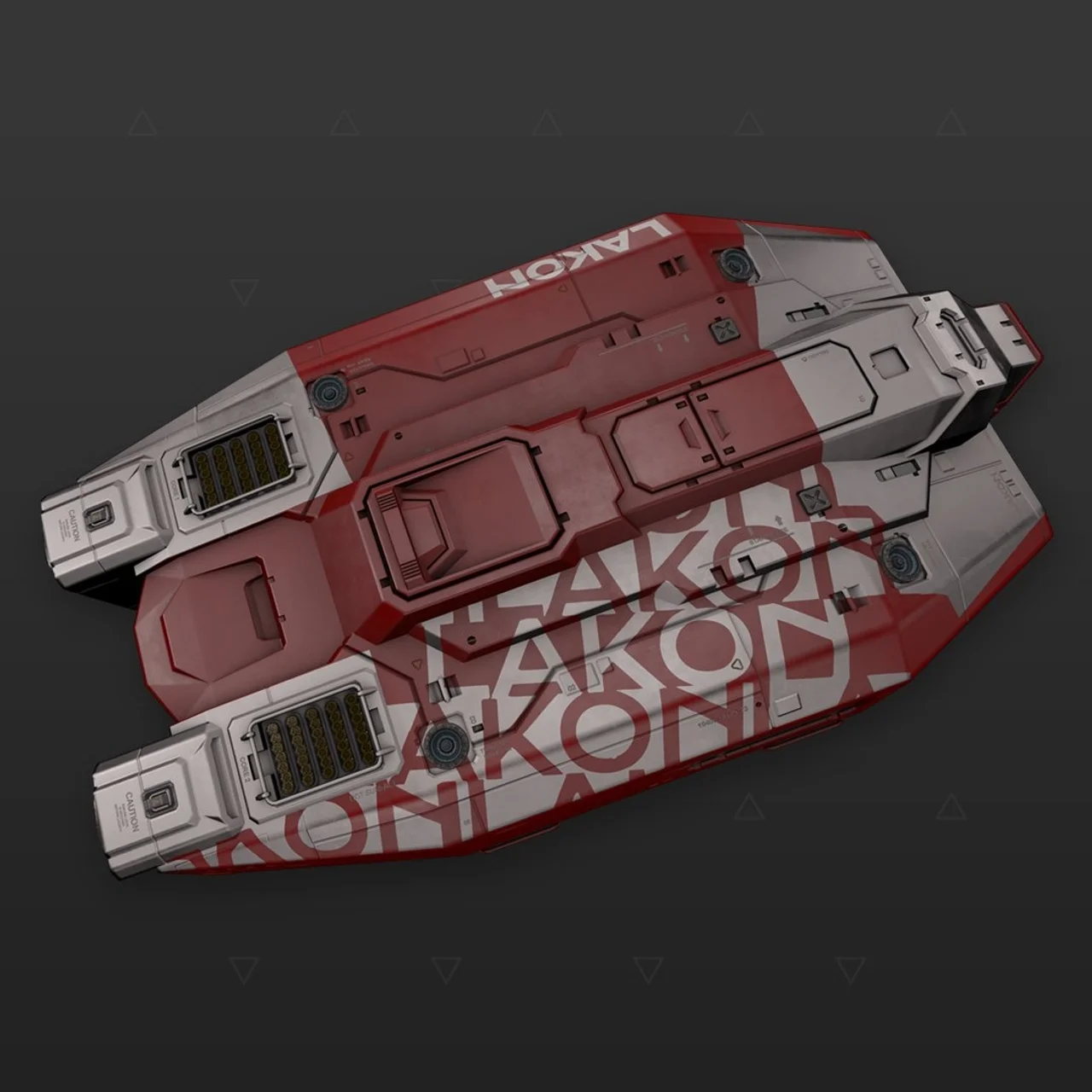 Type-6 - « Lakon » - Rouge métallique