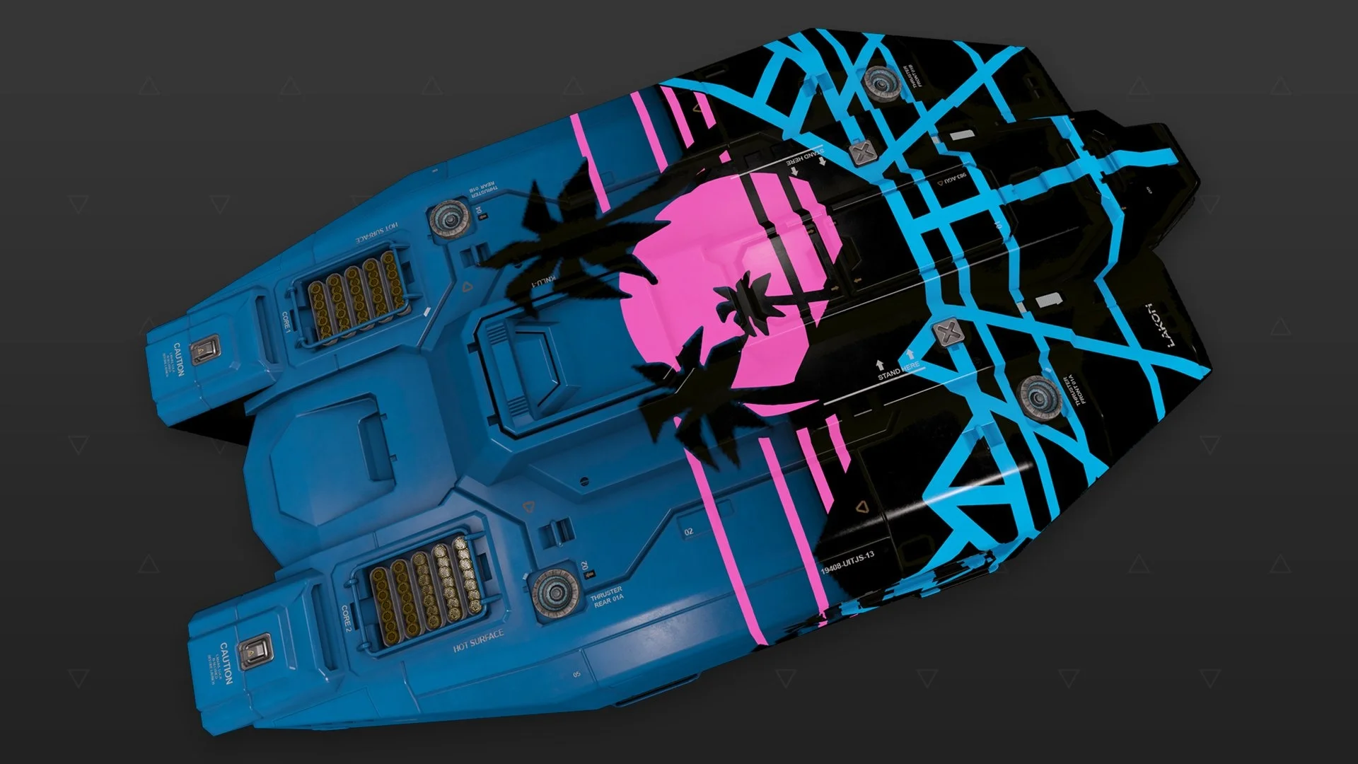Type-6 - « Overdrive » - Bleu