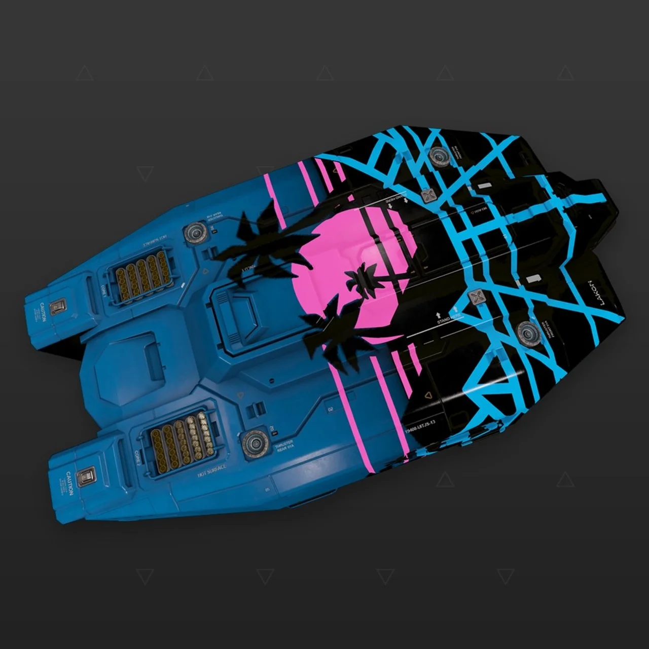 Type-6 - "Overdrive" - Azul