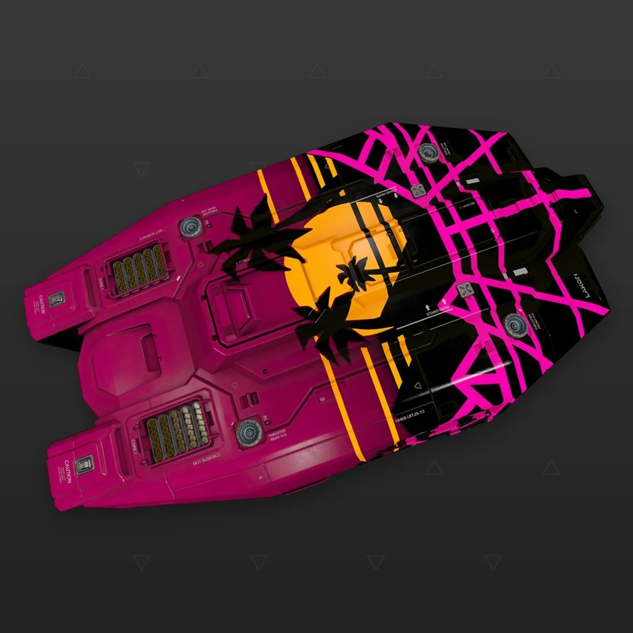 Type-6 - «Overdrive» - розовый