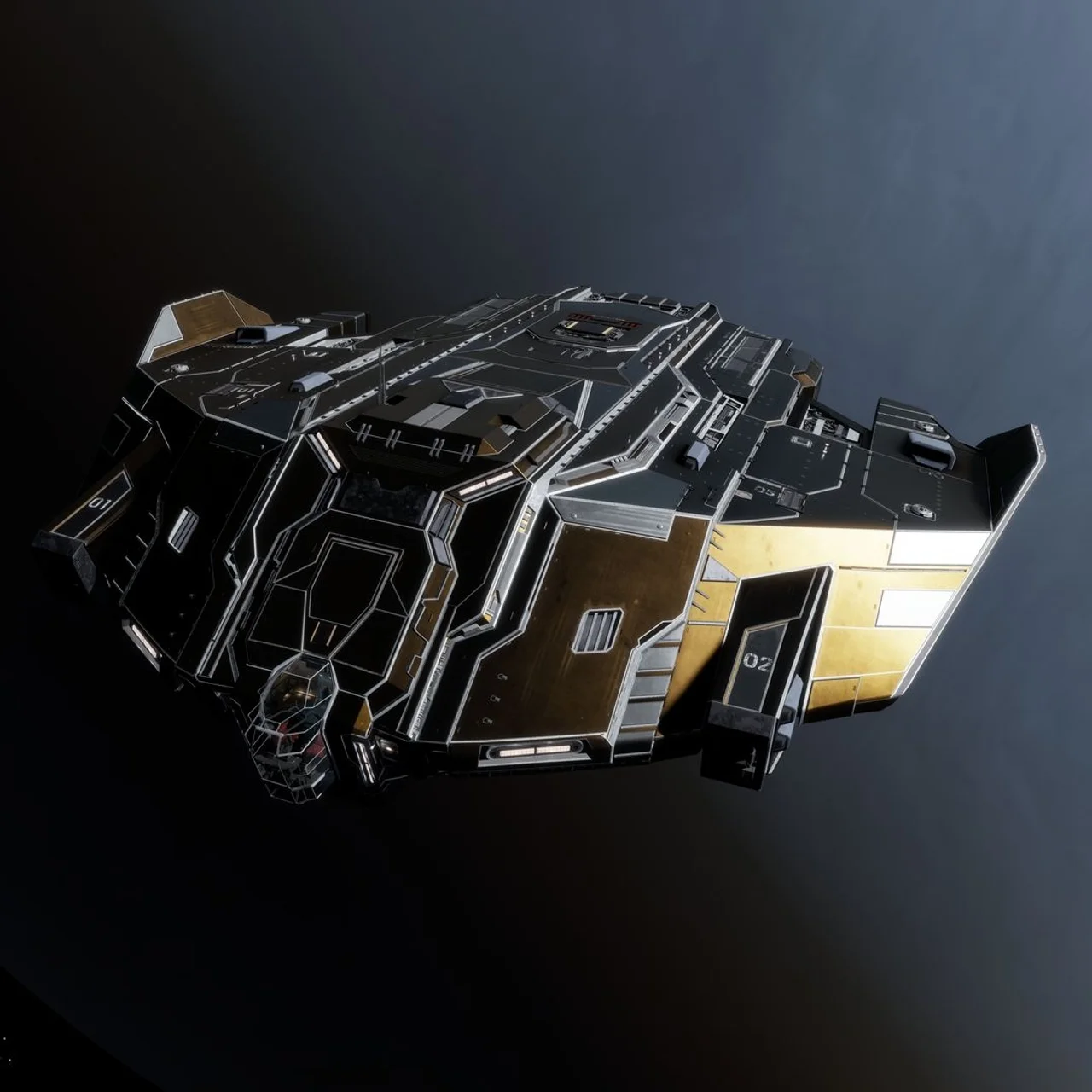 Type-9 - „Stygian“ - Messing