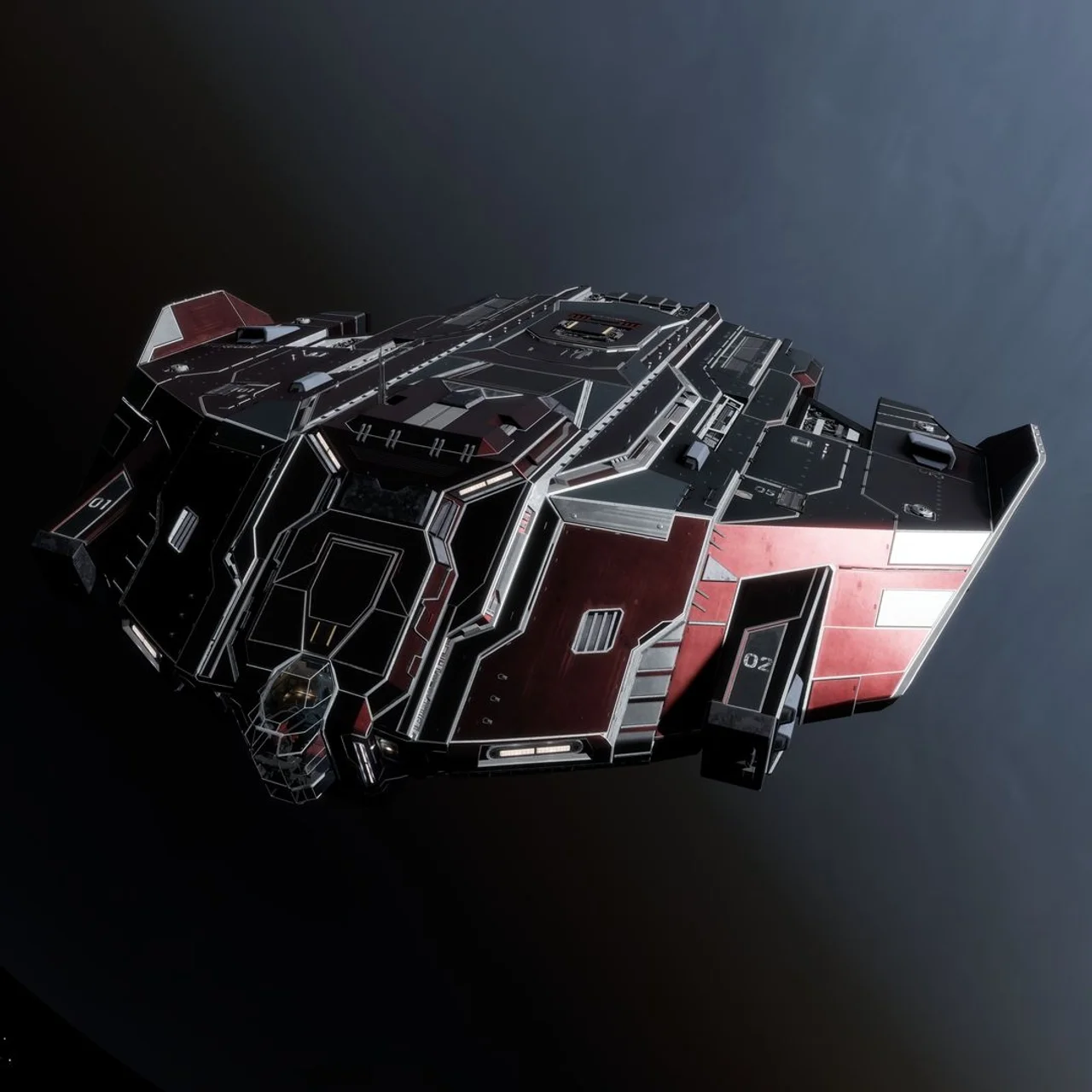 Type-9 - „Stygian“ - Rot