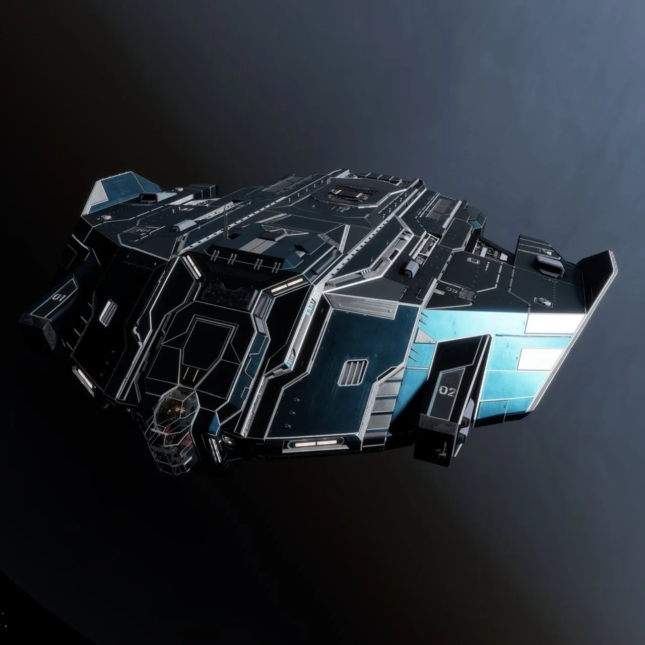 Type-9 - «Stygian» - синий