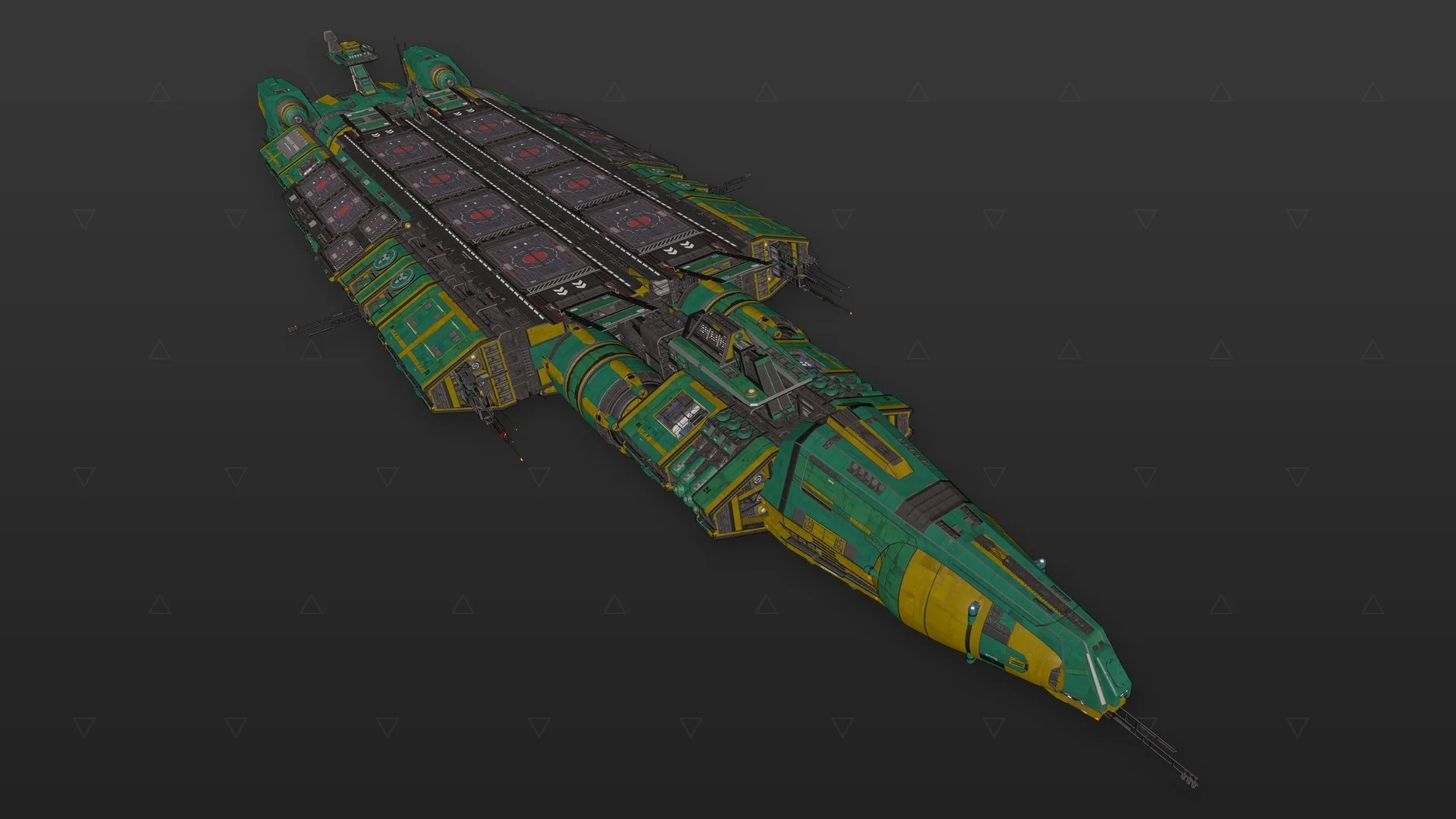 Fleet Carrier Salvage Green