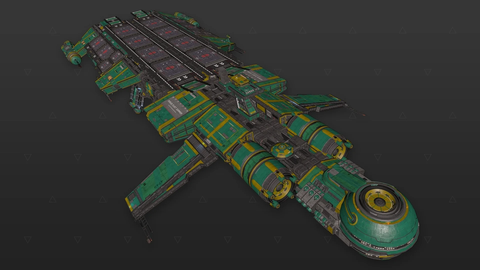 Fleet Carrier Salvage Green