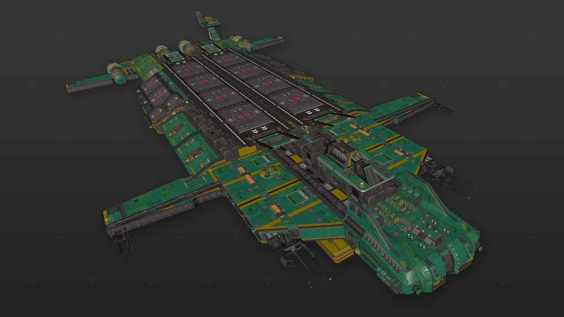 Fleet Carrier Salvage Green