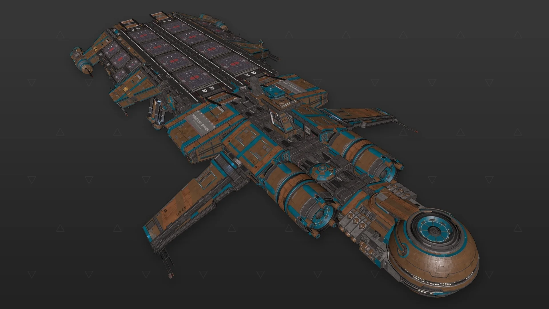 Porta-frota - "Salvage" - Laranja
