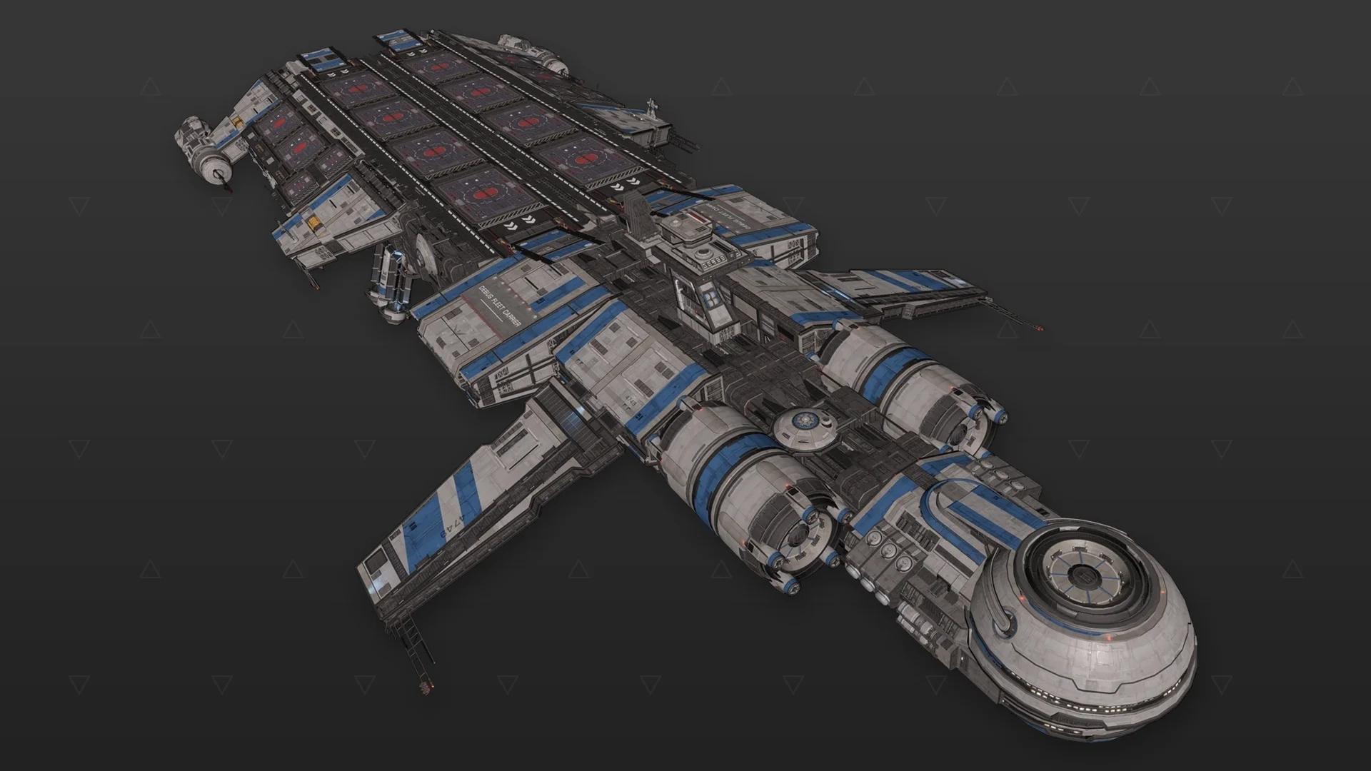 Porta-frota - "Squadron" - Azul