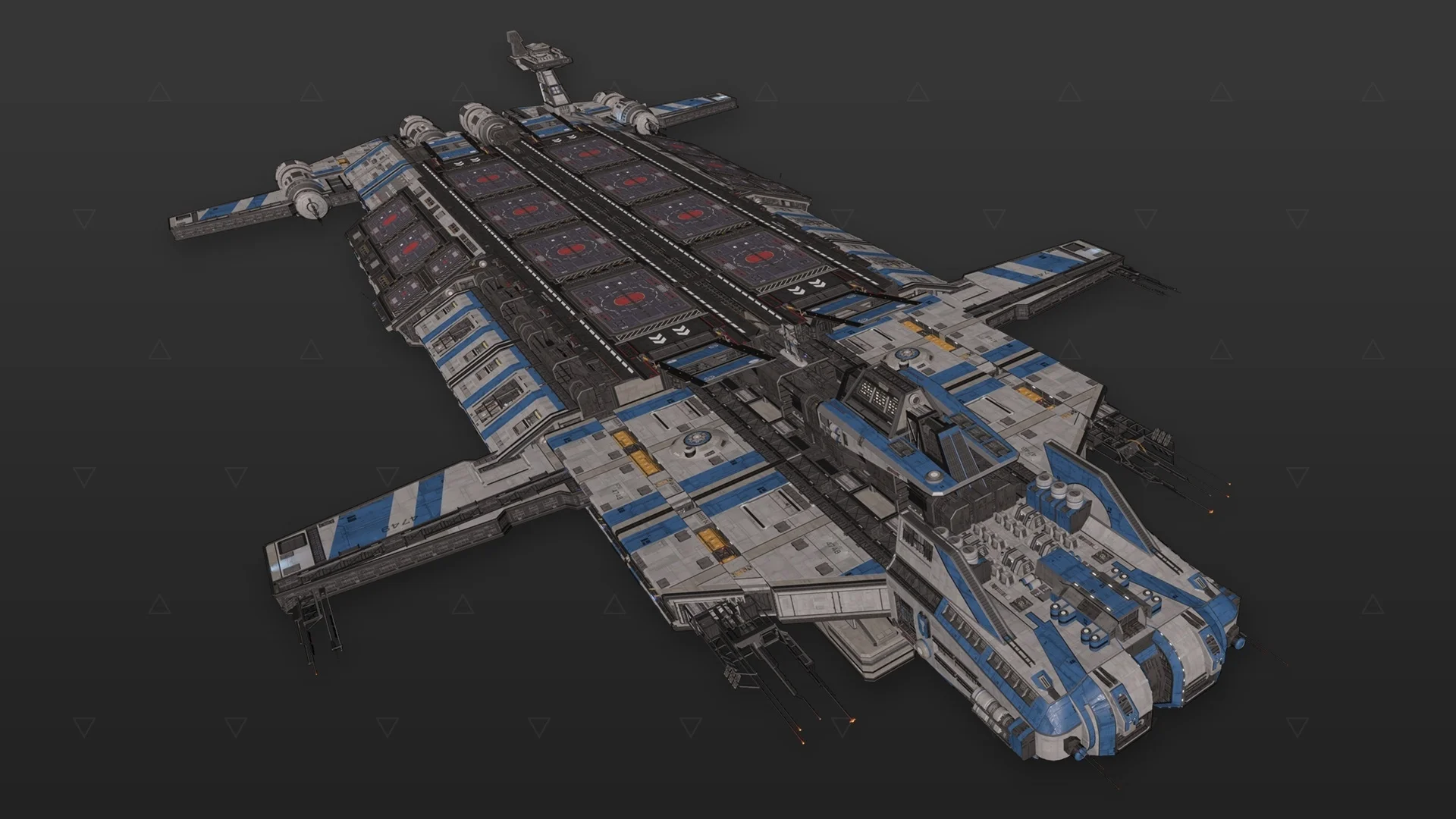 Porta-frota - "Squadron" - Azul