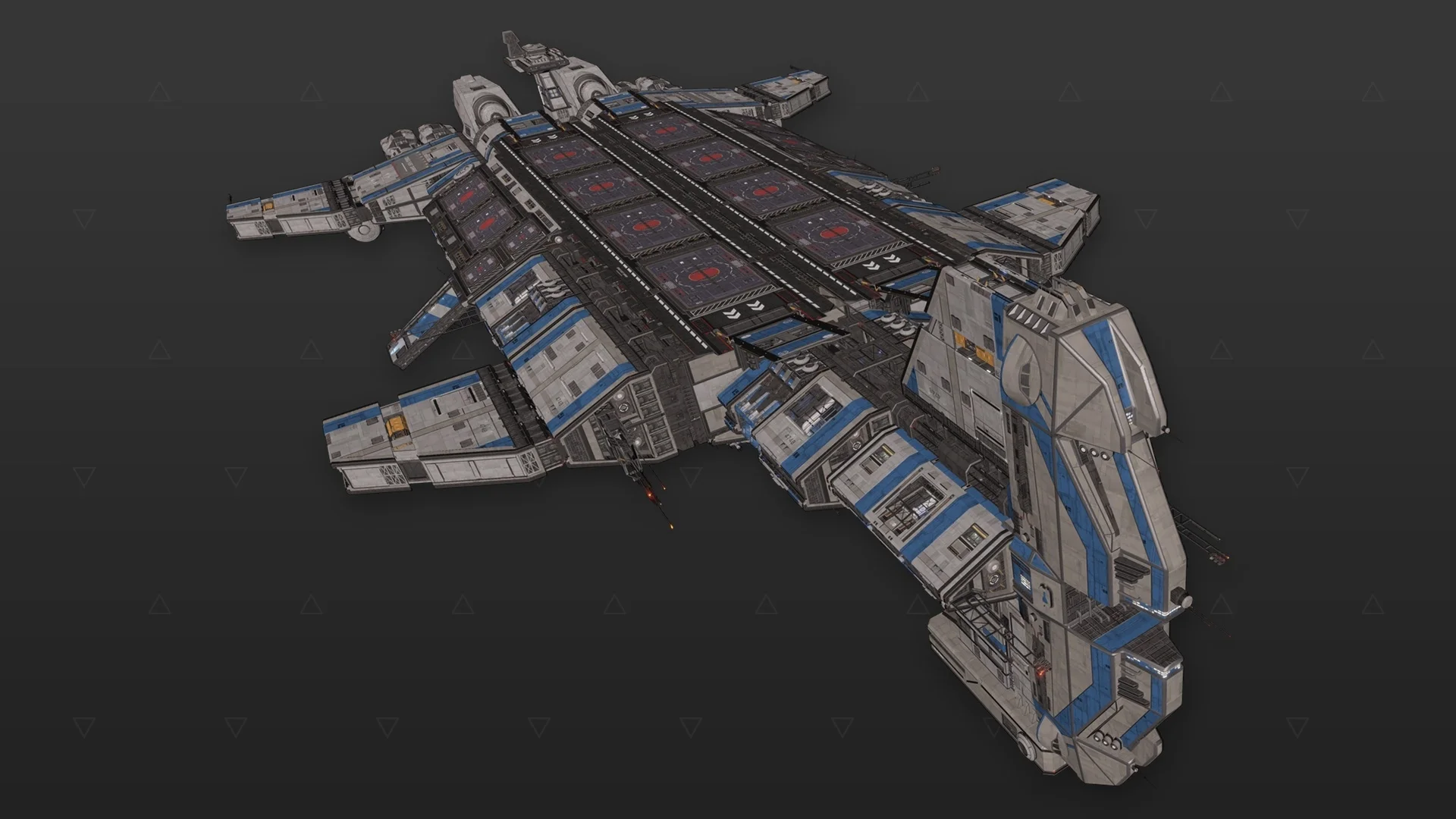 Porta-frota - "Squadron" - Azul