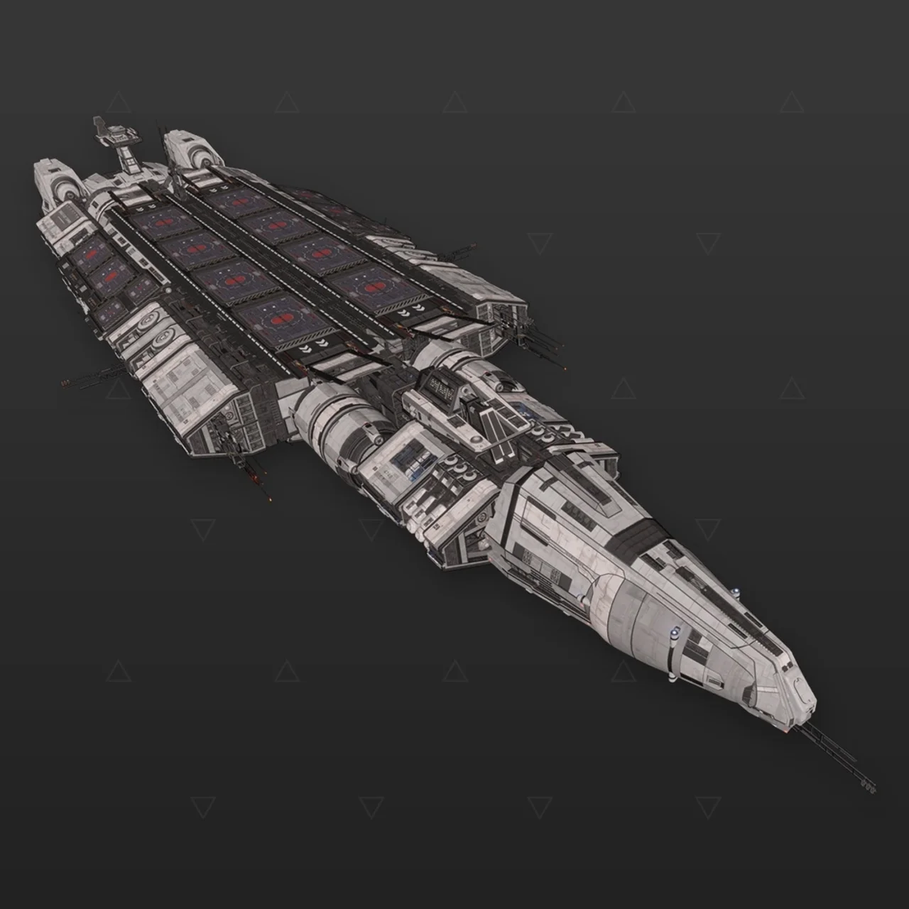 Porta-frota - "Tactical" - Gelo branco