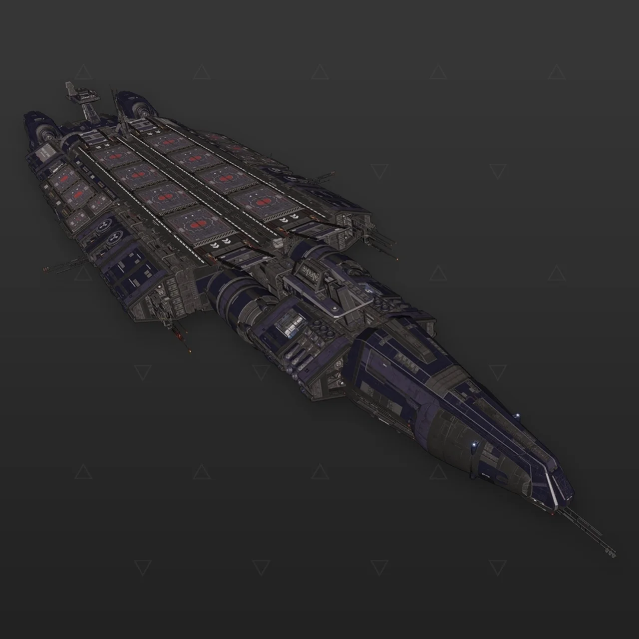 Porta-frota - "Tactical" - Cobalto