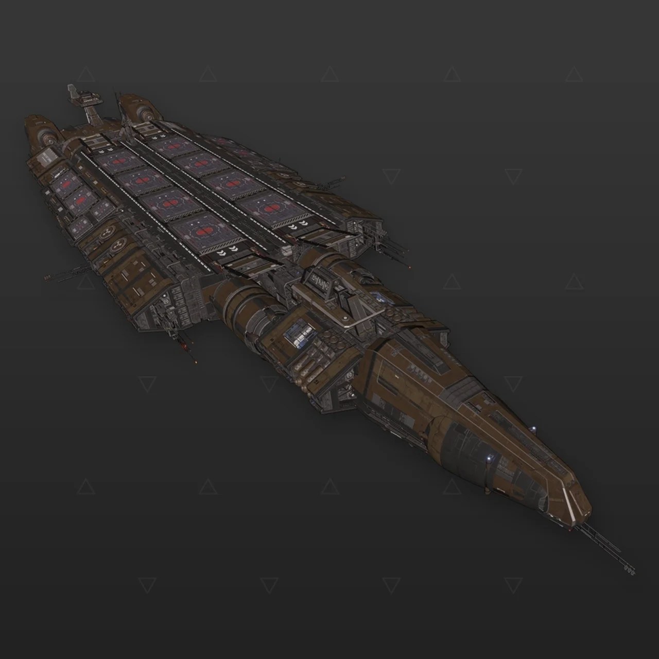 Portanaves - "Tactical" - Caqui