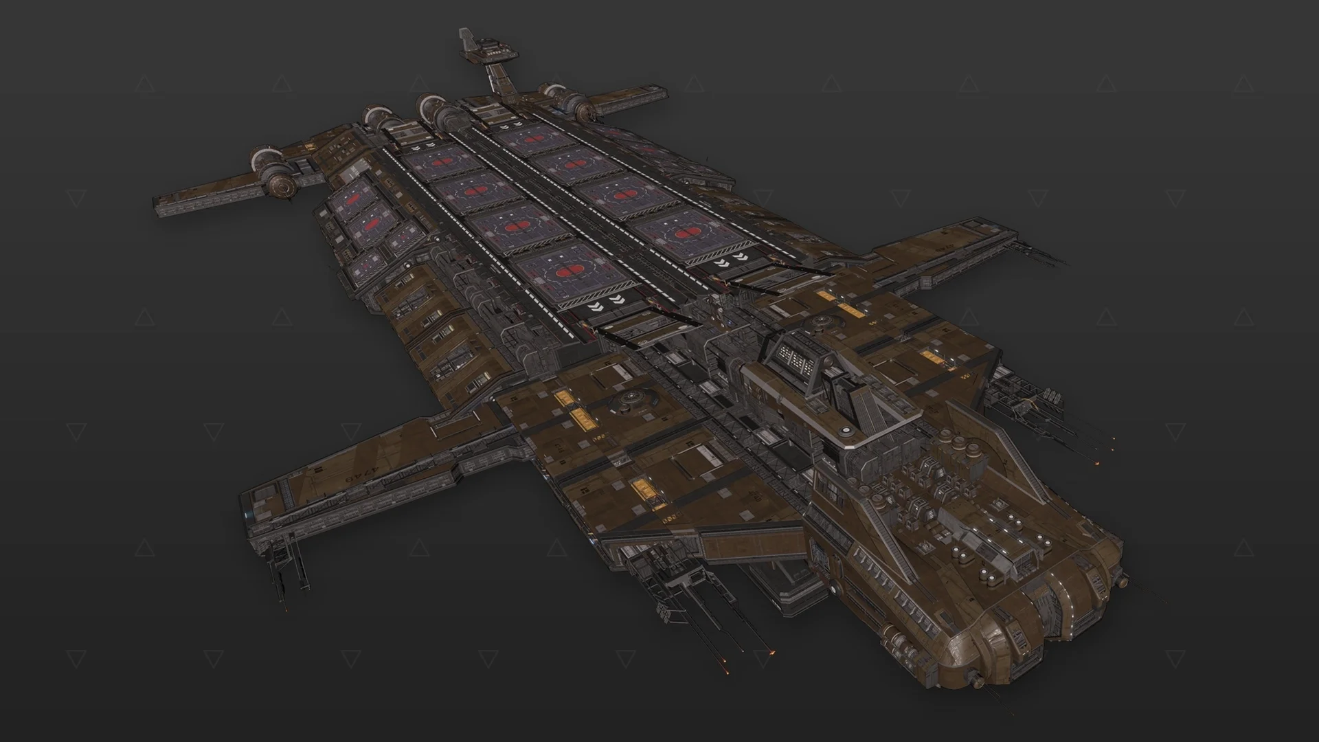 Porta-frota - "Tactical" - Caqui
