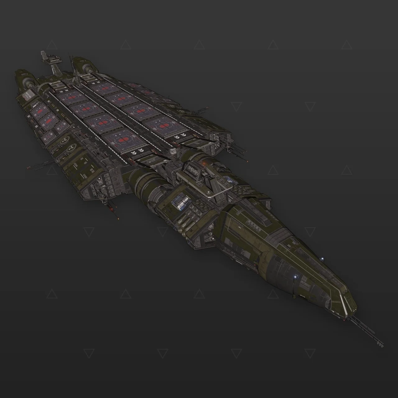 Porta-frota - "Tactical" - Oliva