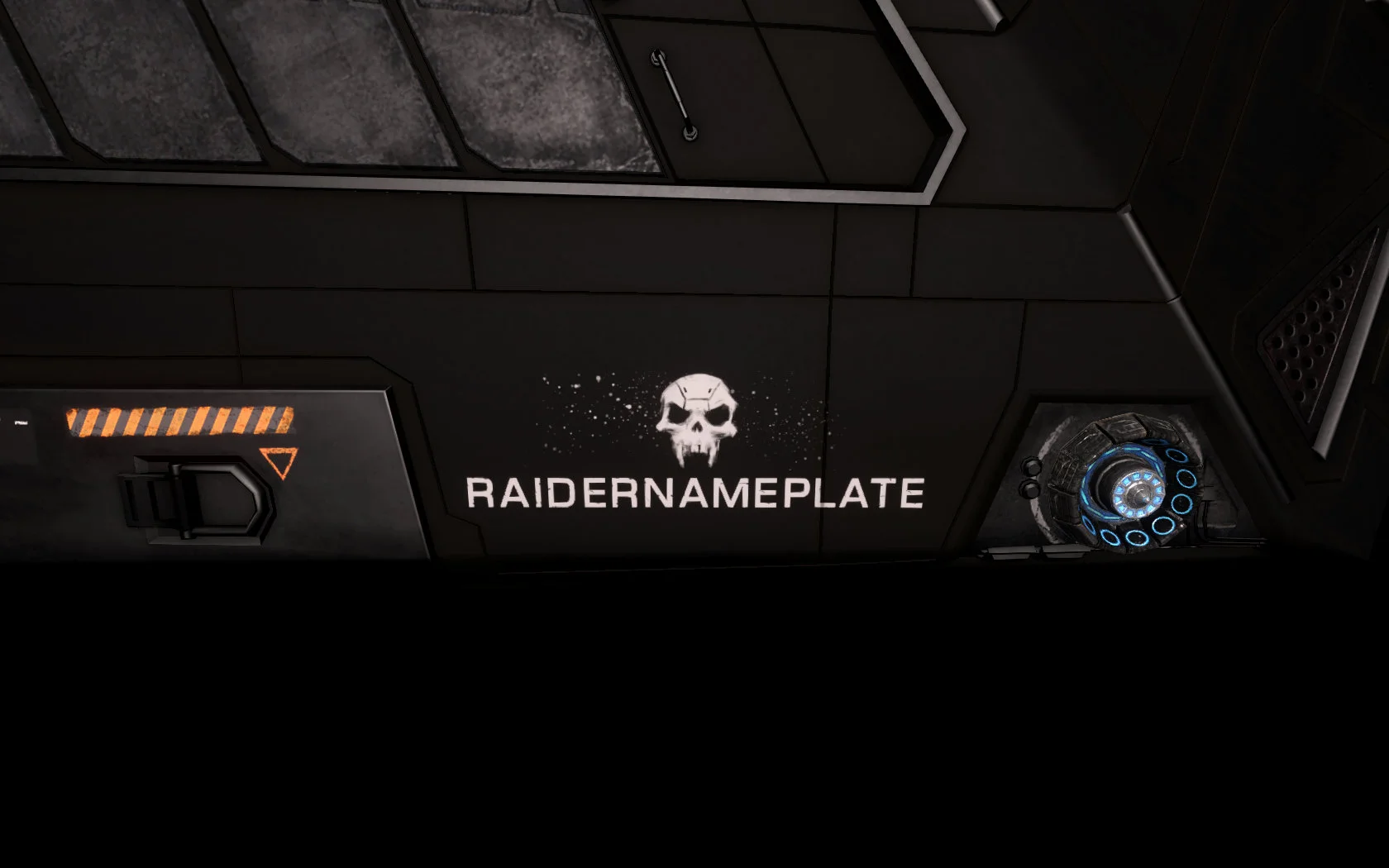 Paket – Namensschild – Raider