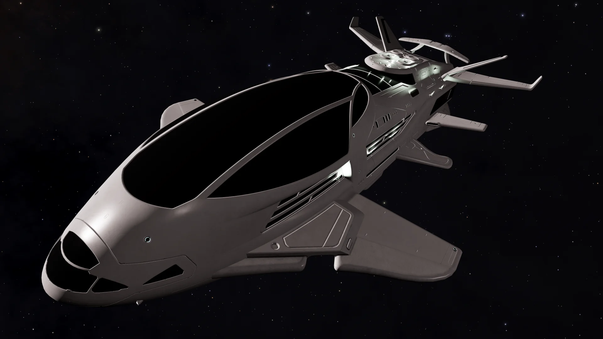 Schiffsbausatz – Beluga Liner – 16-Teilig