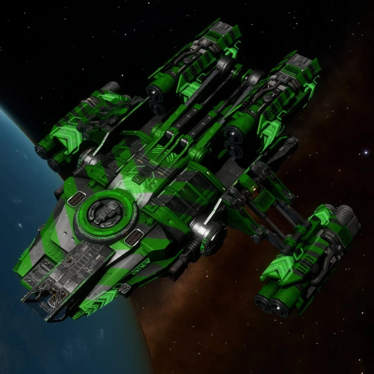 Type-11 Prospector Chevron Green Holo-Kit