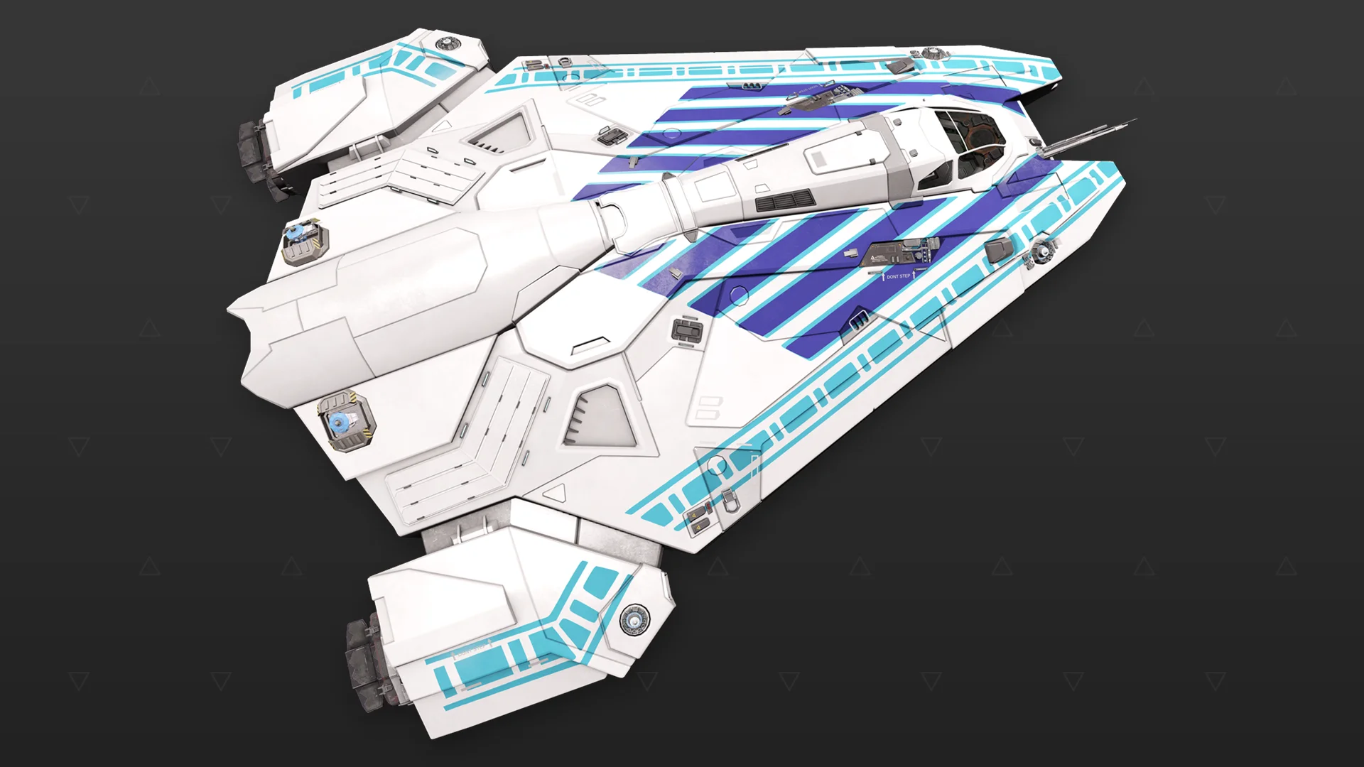 Viper Mk III - « Osiris » - Blanc et bleu