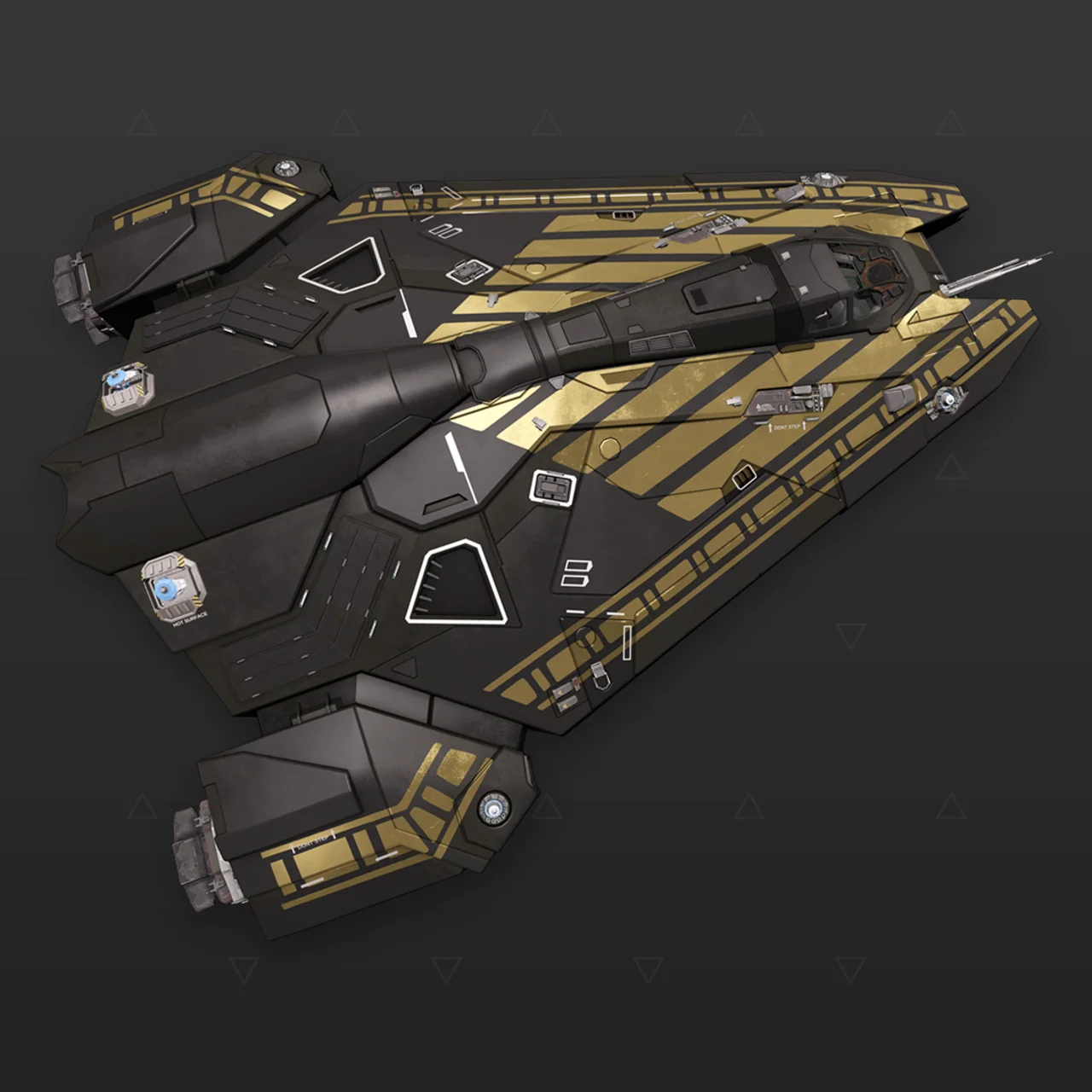 Cobra Mk III - « Osiris » - Noir et or
