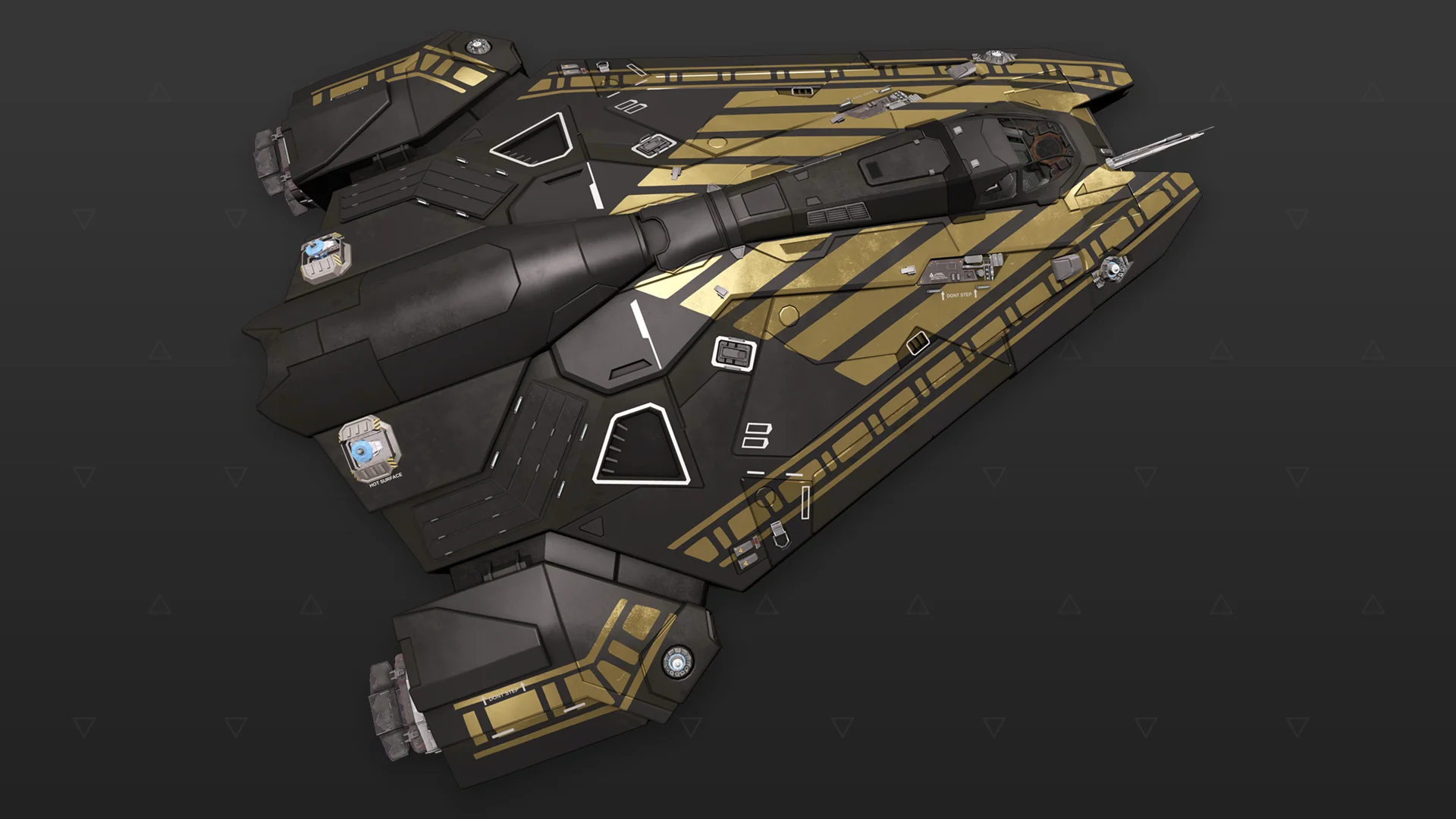 Viper Mk III - „Osiris“ - Schwarz & Gold