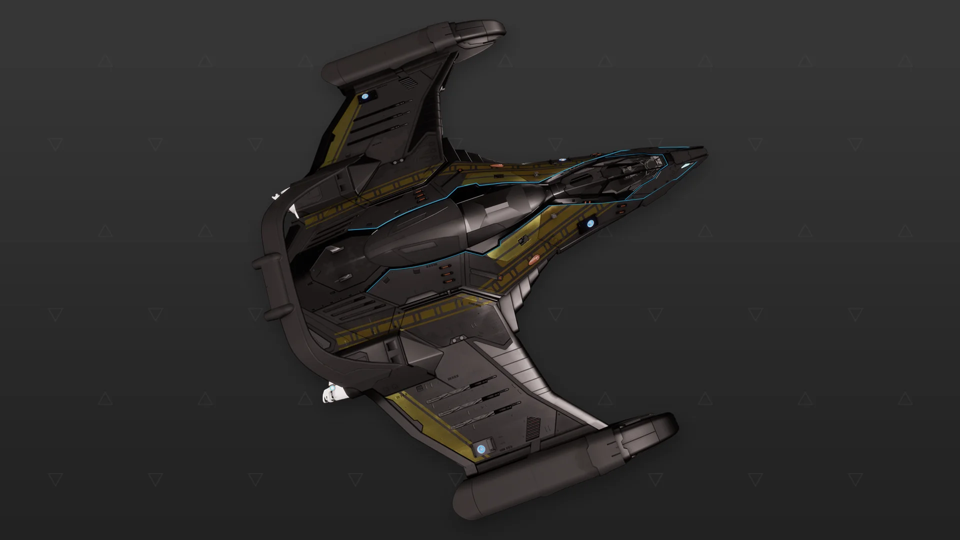 Imperial Eagle Osiris Black & Gold