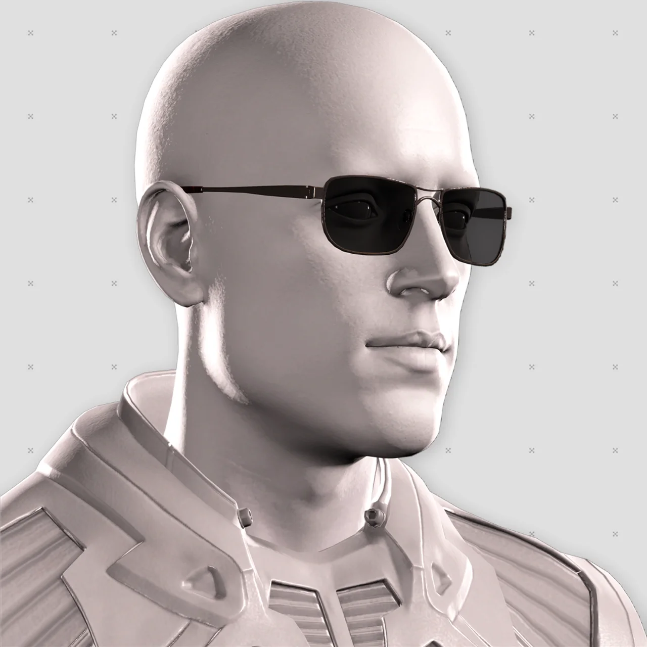Avatar Metal Framed Glasses