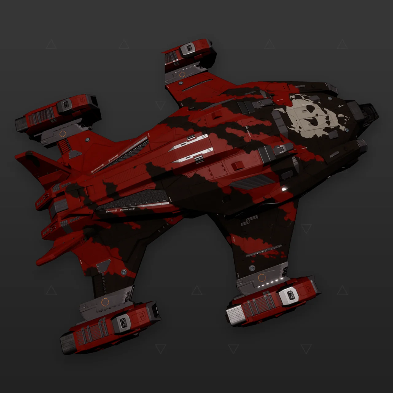 Alliance Chieftain - "Pirate Faction" - Vermelho