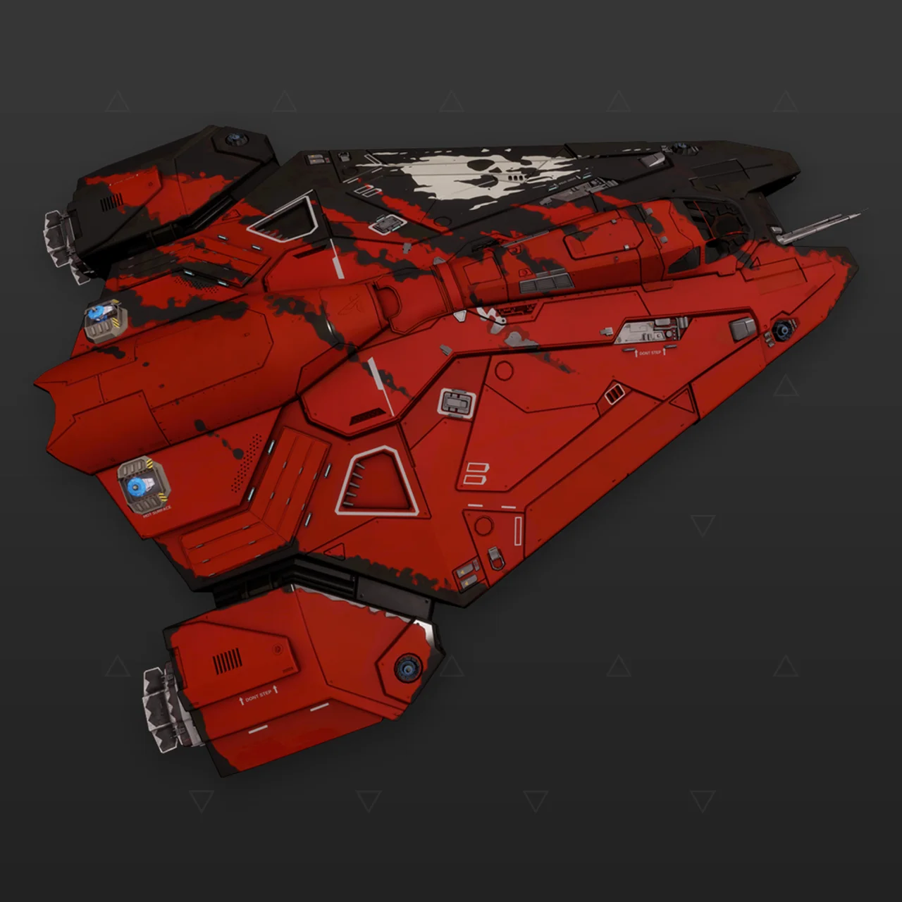 Viper Mk III - "Pirate Faction" - Rojo