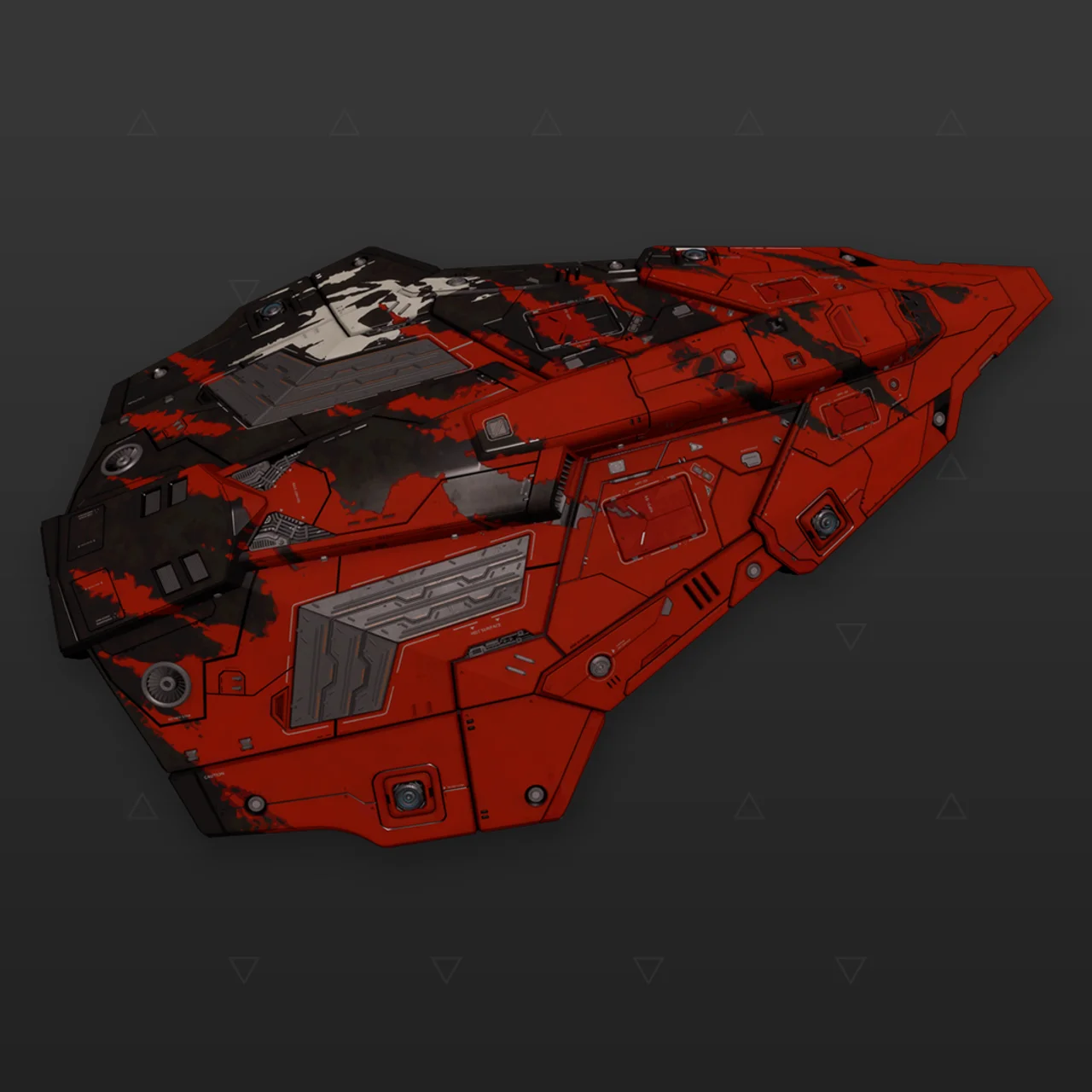 Python Pirate Faction Red