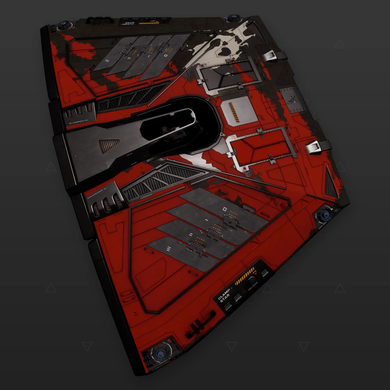 Sidewinder Pirate Faction Red