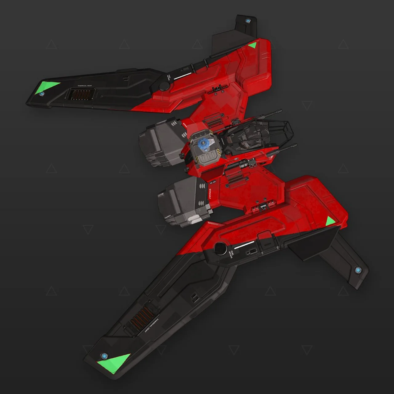 Taipan - „Gladiator“ - Rot