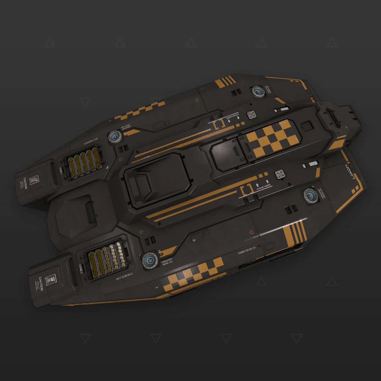 Type-6 - « Mechanist » - Anthracite