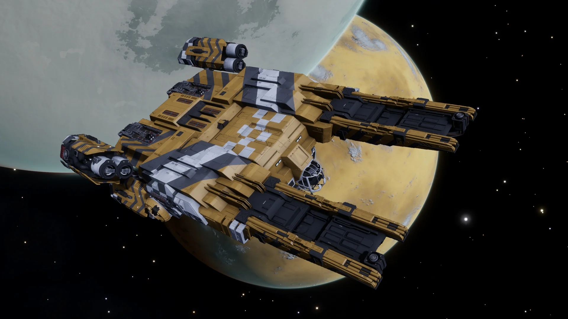 Type-8 - „Haulage Stripe“ - Gelb